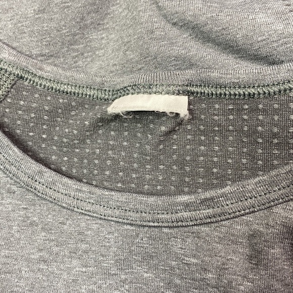 Gymshark Vital Seamless Long Sleeve Grey Crop Top Size XS/S - Picture 5 of 5